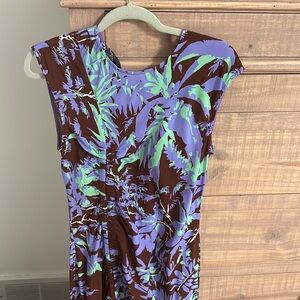 ASOS palm print dress size 8 NWT